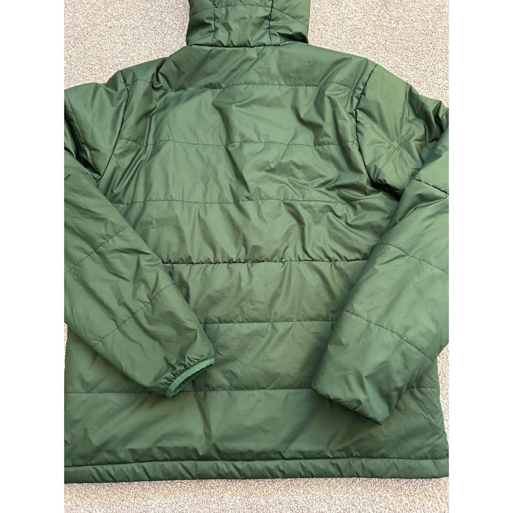 REI Co-op Hooded Puffer Jacket Mens‎ Medium Green Excellent Insulated Hiking - Picture 14 of 15